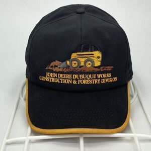 John Deere Dubuque Works Construction & Forestry Snapback Hat K-Products (H19)